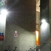 éclairage du parc vélo à la tour de l'europe 